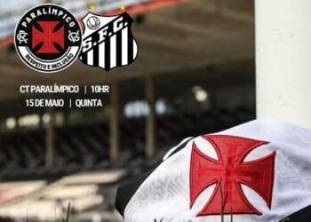 Futebol Paralímpico: Em duelo pelo Brasileiro, Vasco mede forças com o Santos nesta quinta-feira às 10h