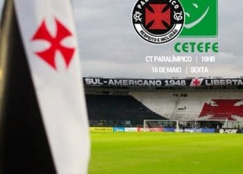 Futebol Paralímpico: Vasco disputa semifinal do Brasileiro contra o Cetefe-DF nesta 6ª-feira às 10h