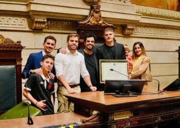 Confira imagens da cerimônia de entrega do título de cidadão honorário do Rio de Janeiro a Vegetti.