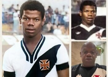 Paulinho Pereira, ex-lateral do Vasco, celebra 68 anos.