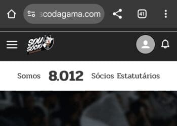 Vasco conquista 1.208 novos sócios estatutários em 30 dias e atinge 8.019; grupo Vasco da Gente solicita esclarecimentos à diretoria do clube