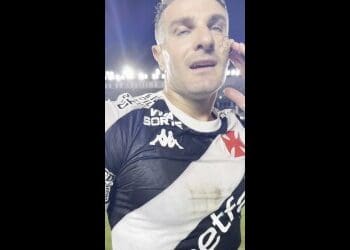 Vasco compartilha vídeo de Vegetti após triunfo sobre o Fortaleza; confira