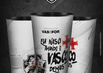 Confira o copo que será vendido neste sábado em São Januário.