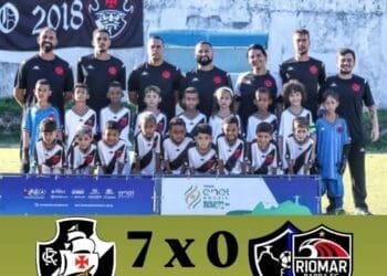 Na Taça Edilson Silva Kids, Vasco vence o Rio de Janeiro/Rio Mar com goleadas no Sub-07 e Sub-08