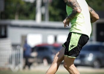 Vasco publica imagens do treino desta segunda-feira.