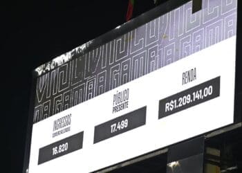 São Januário teve a presença de 17.499 fãs para Vasco x Operário