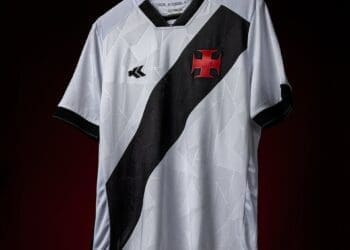 Confira as informações sobre a camisa branca da Kyrios para as competições olímpicas do Vasco.