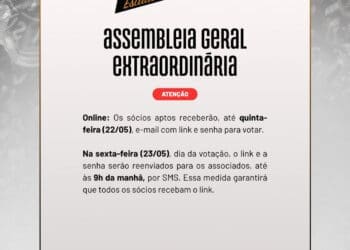 Sócios elegíveis receberão até esta quinta-feira a senha para participar da votação na AGE.