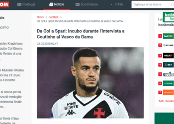 Tiroteio próximo ao CT do Vasco durante o media day ganha destaque na imprensa internacional.