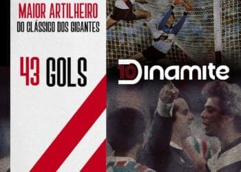 Roberto Dinamite anotou 43 gols frente ao Fluminense e se tornou o principal goleador do clássico.