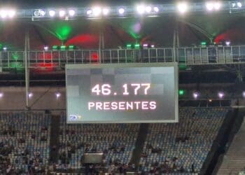 Maracanã teve a presença de 46.177 fãs para Fluminense x Vasco