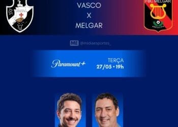 Conheça os profissionais que estarão na transmissão de Vasco x Melgar pela TV