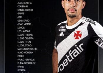 Vasco anuncia lista de convocados para o confronto com o Melgar; Loide Augusto ficará de fora