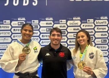 Judô: Vascaínos garantem 5 medalhas, incluindo 2 de ouro, nos Jogos Universitários Brasileiros