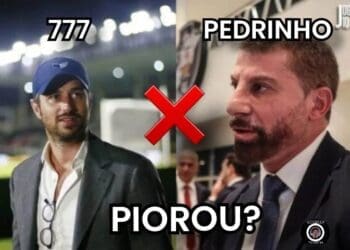 Desempenho do Vasco sob a 777 se compara ao da gestão Pedrinho: 48% contra 43%