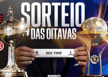 Acompanhe o sorteio dos confrontos das oitavas de final da Copa Sul-Americana.