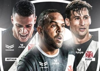Futevôlei: Dudu, Arthur e Alecsandro irão representar o Vasco na Liga Nacional em 2025