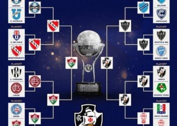 IA prevê que o Vasco conquistará a Copa Sul-Americana ao vencer o Fluminense na final.