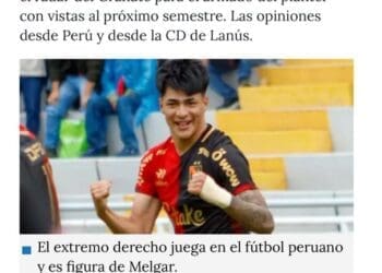 Lanús demonstra interesse em Kenji Cabrera, que é especulado no Vasco.