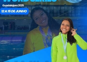 Camila Dias é convocada para representar o Brasil na etapa de Guadalajara do World Series de Natação Paralímpica