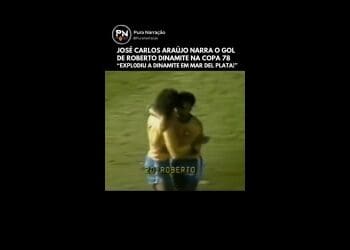 Reviva a narração do gol de Roberto Dinamite na Copa do Mundo de 1978 com a voz marcante de José Carlos Araújo.