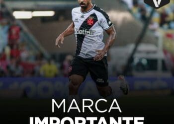 Paulo Henrique fará sua centésima partida com a camisa do Vasco ao enfrentar o São Paulo.