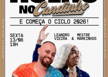 Leandro Vieira e Mestre Markinhos discutirão o Carnaval 2026 no Candinho nesta sexta-feira a partir das 19h.