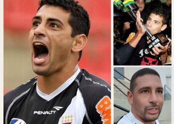 Diego Souza, campeão da Copa do Brasil pelo Vasco, celebra 40 anos.