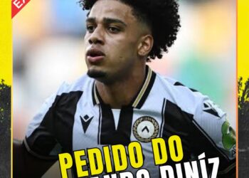 Fernando Diniz demonstra interesse no atacante Brenner, da Udinese.