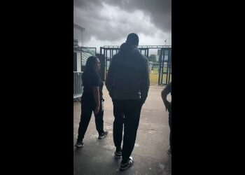 Anderson Conceição proferiu uma palestra para jovens esportistas do Colégio Vasco da Gama.