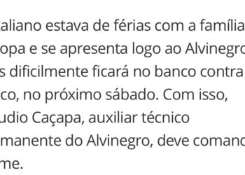 Próximo oponente do Vasco, Botafogo pode não contar com novo treinador no Mané Garrincha.