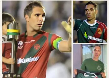 Fernando Prass, campeão da Copa do Brasil 2011, celebra 47 anos.