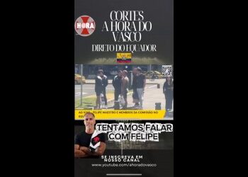 Felipe e Daniel Félix se evitaram em entrevista com a imprensa em Quito; assista ao vídeo.