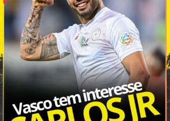 Vasco manifesta interesse na contratação do atacante Carlos Junior, do Al-Shabab-EAU.