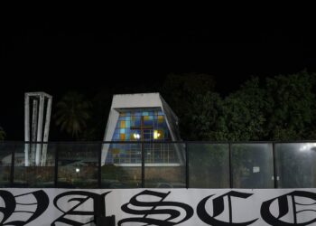 Vasco compartilha imagem da Capela de Nossa Senhora das Vitórias: ‘Confiança em Deus’