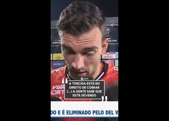 Léo Jardim: ‘A torcida pode exigir, reconhecemos que devemos mais’; confira o vídeo