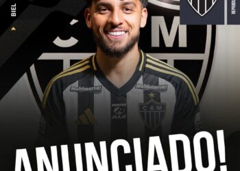 Após rumores no Vasco, atacante Biel fecha contrato com o Atlético-MG.