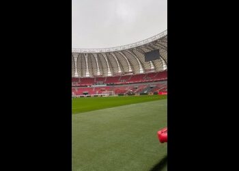 Gramado do Beira-Rio apresenta excelente condição; confira o vídeo