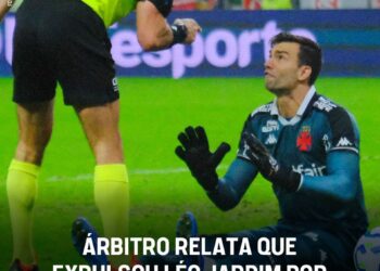 Árbitro afirma que Léo Jardim foi expulso por falta de fair play.