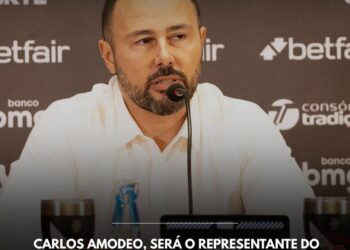 Amodeo apresentará o Vasco na CBF nesta segunda-feira em manifestação contra o árbitro do jogo diante do Internacional