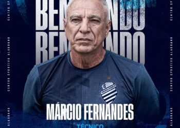 O CSA, próximo rival do Vasco, confirma a contratação do treinador Márcio Fernandes.