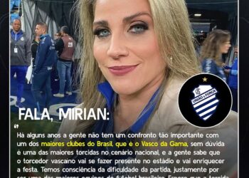 Presidente do CSA enaltece o Vasco e anticipa celebração da torcida no Rei Pelé: ‘Sabemos das dificuldades do jogo’