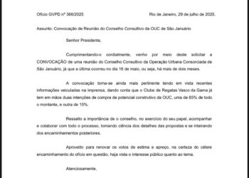 Vereador solicita encontro do Conselho Consultivo para a reforma de São Januário