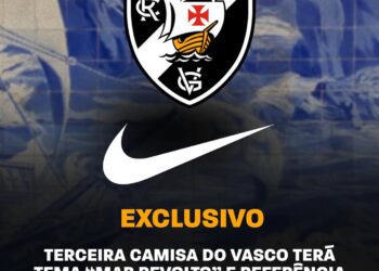 A terceira camisa da Nike será inspirada nos azulejos de São Januário.