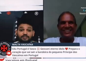 A Torcida Malta Vascaína em Portugal criará uma bandeira em tributo a Geovani.