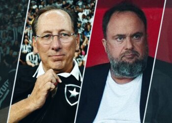 Após discutir com o Vasco, Marinakis se aproxima de apoiar John Textor na recompra de ações do Botafogo.