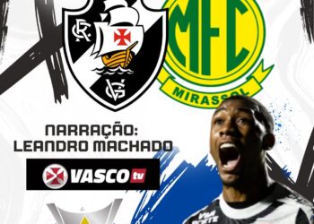 Leandro Machado irá comentar Mirassol x Vasco na VascoTV.