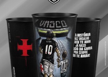 Confira o copo que será comercializado neste domingo em São Januário.
