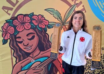 Natação: Gloria Raizer conquista o título geral na 3ª etapa do Aloha Spirit Cup 2025 na categoria Cruise 2km e garante o 2º lugar na challenge 5km.