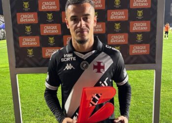 Philippe Coutinho é escolhido como o ‘Craque Betano’ na partida Vasco 1 x 1 Atlético-MG.